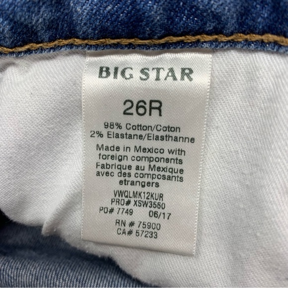Big Star LIV Mid Rise Skinny Jeans - Picture 7 of 7